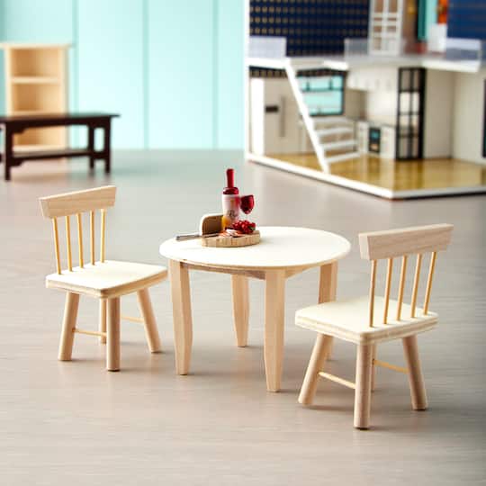 Mini Wood Table & Chairs Set by Ashland®